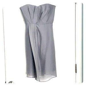 J.Crew Strapless knee length silk dress *NWOT*